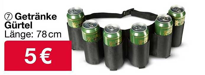 Getränke Gürtel