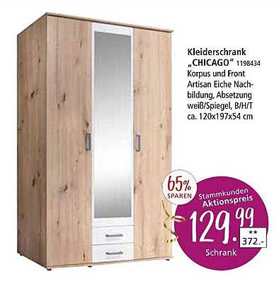 Kleiderschrank „CHICAGO“