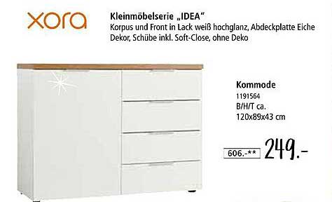 Kleinmöbelserie „IDEA“ - Kommode