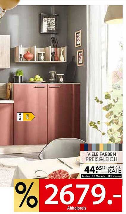 Moderne Küche in vielen Farben zu einem unschlagbaren Preis!