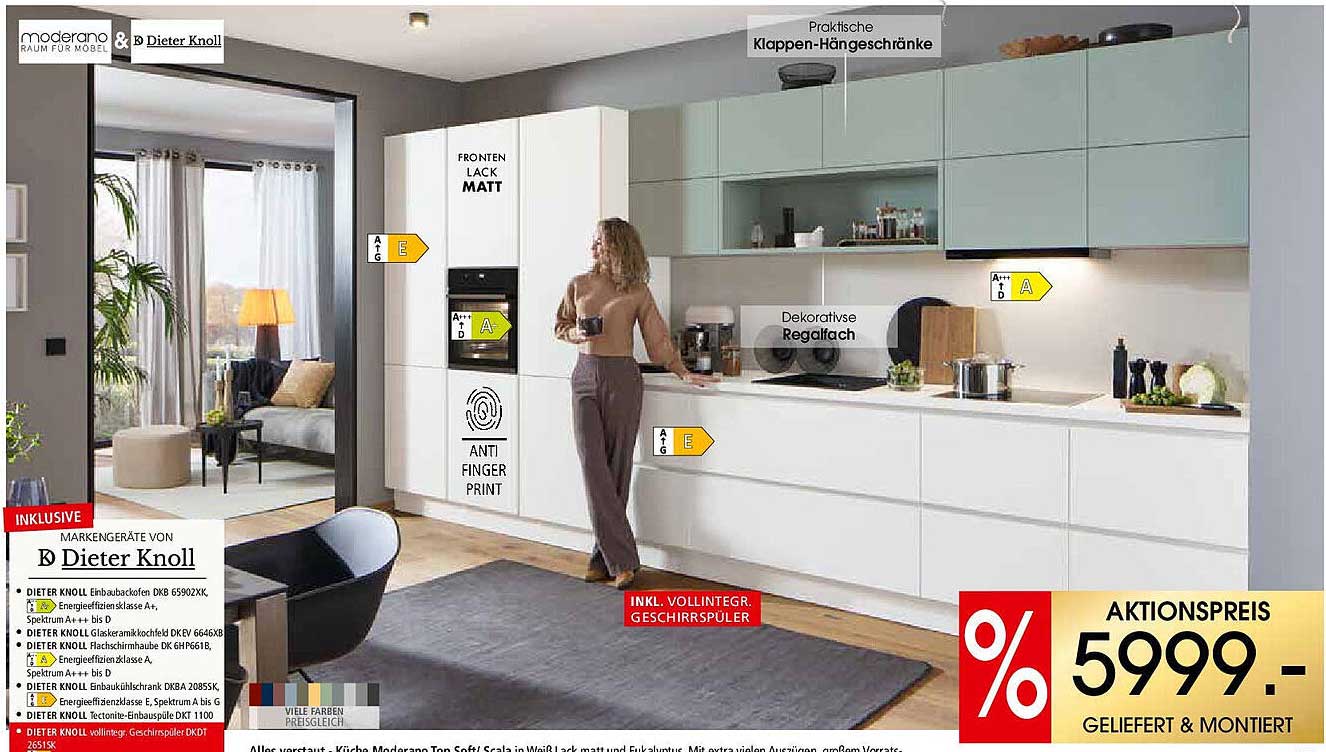 Moderne Küche von Dieter Knoll - Aktionspreis: 5999,-