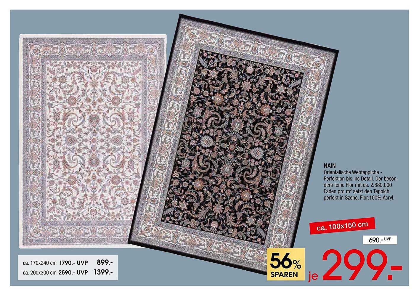 Nain Orientalische Webteppiche