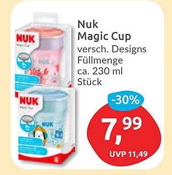 Nuk Magic Cup - verschiedene Designs, Füllmenge ca. 230 ml