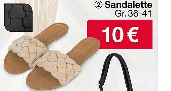 Sandalette Gr. 36-41