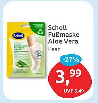 Scholl Fußmaske Aloe Vera