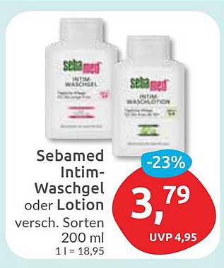Sebamed Intim-Wasgel oder Lotion 200 ml