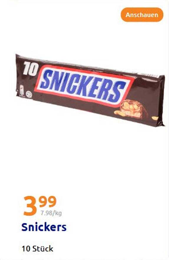 Snickers 10 Stück