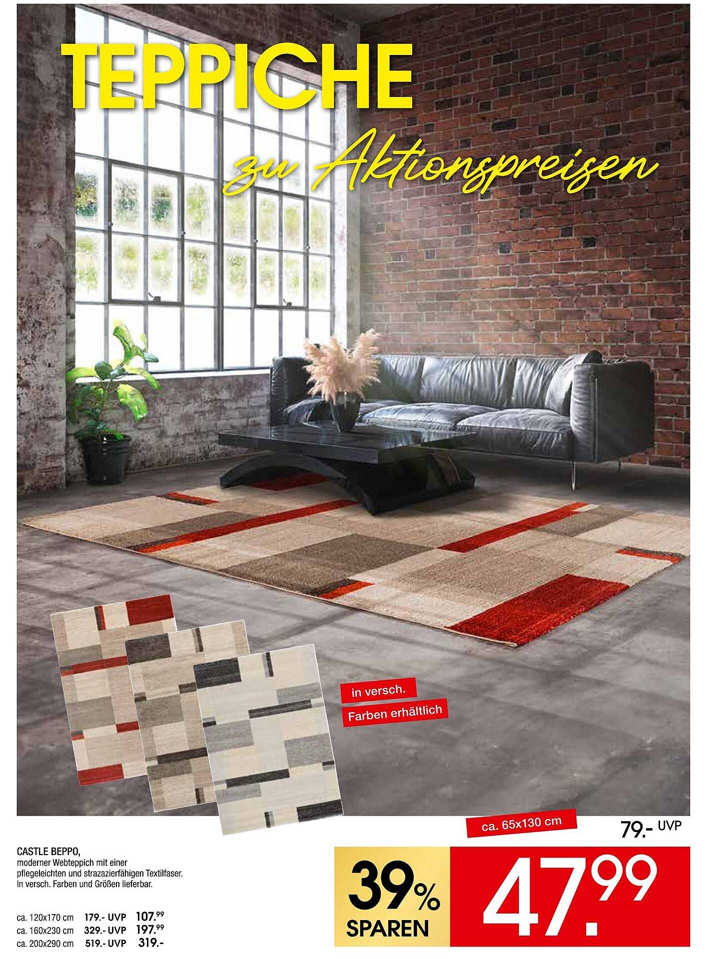 Teppiche zu Aktionspreisen
