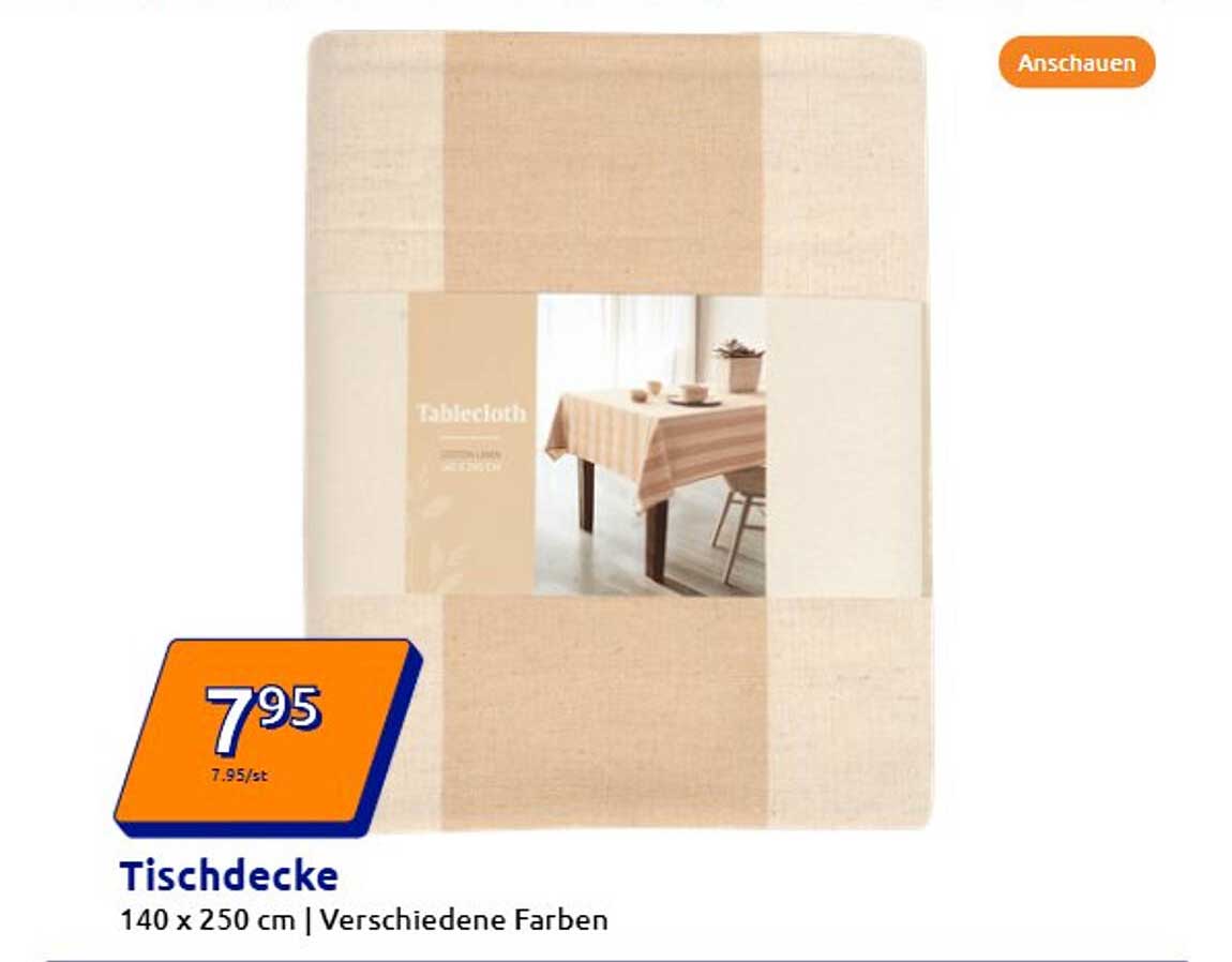 Tischdecke 140 x 250 cm | Verschiedene Farben