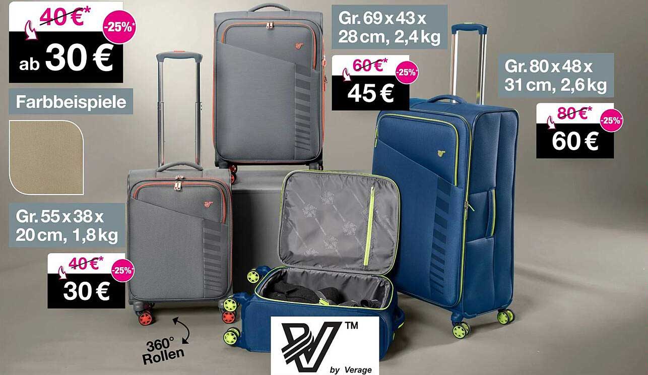 Verage Trolley Koffer Set - jetzt reduzierten Preisen!