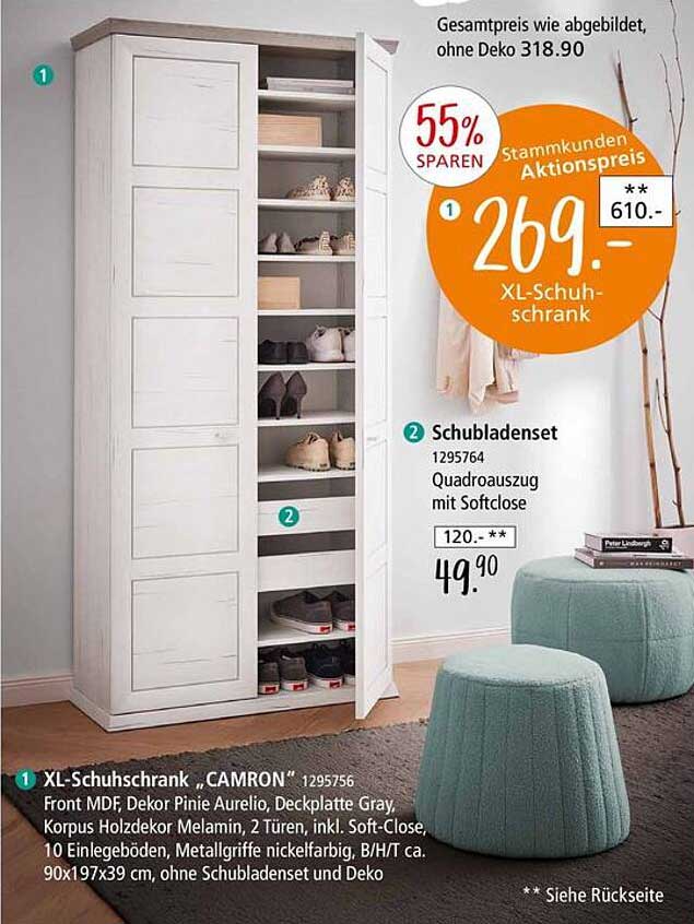 XL-Schuhschrank "CAMRON"