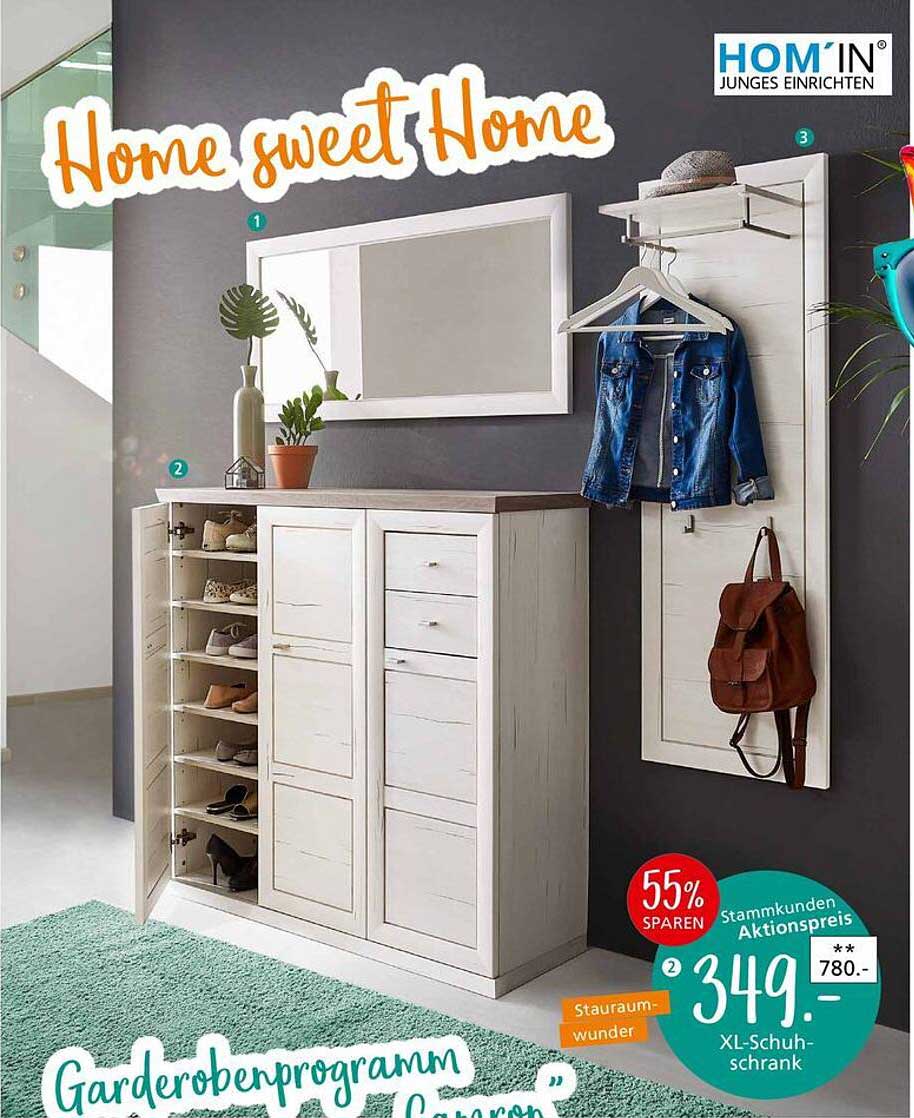 XL-Schuhschrank – Home sweet Home