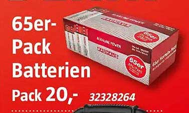 65er-Pack Batterien
