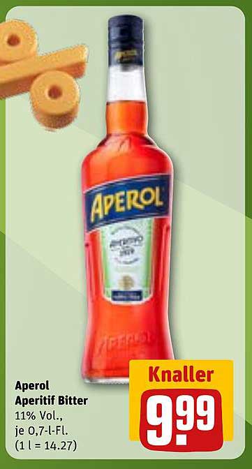 Aperol Aperitif Bitter 0,7L