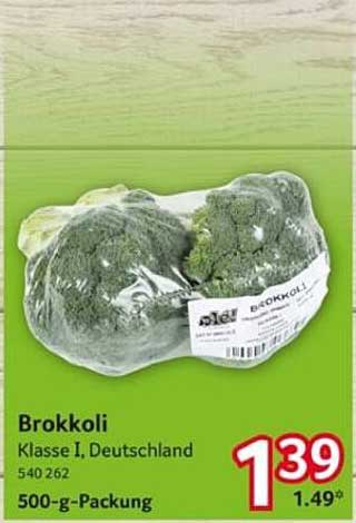 Brokkoli Klasse I, Deutschland - 500-g-Packung