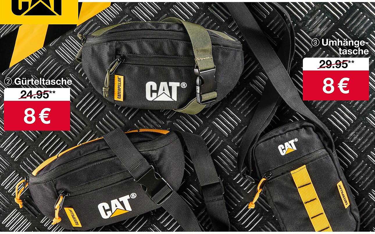 CAT Gürtel- und Umhängetasche für nur 8 €