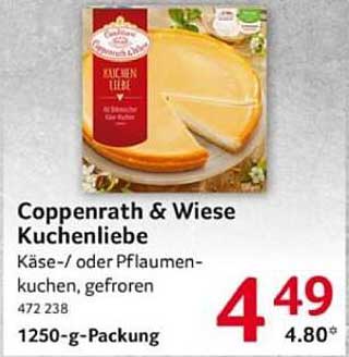 Coppenrath & Wiese Kuchenliebe - Käse- oder Pflaumenkuchen, gefroren