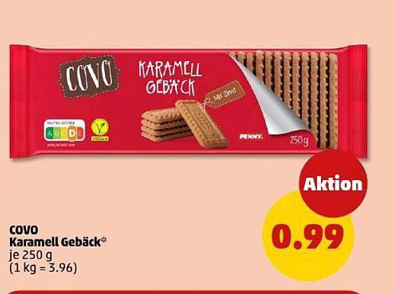 COVO Karamell Gebäck 250 g