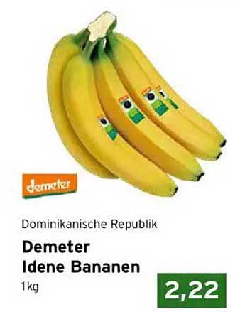 Demeter Idene Bananen 1kg