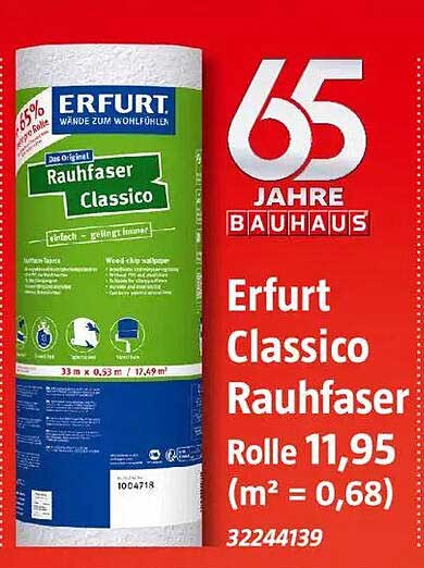 Erfurt Classico Rauhfaser