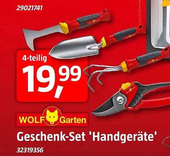 Geschenk-Set 'Handgeräte' 4-teilig