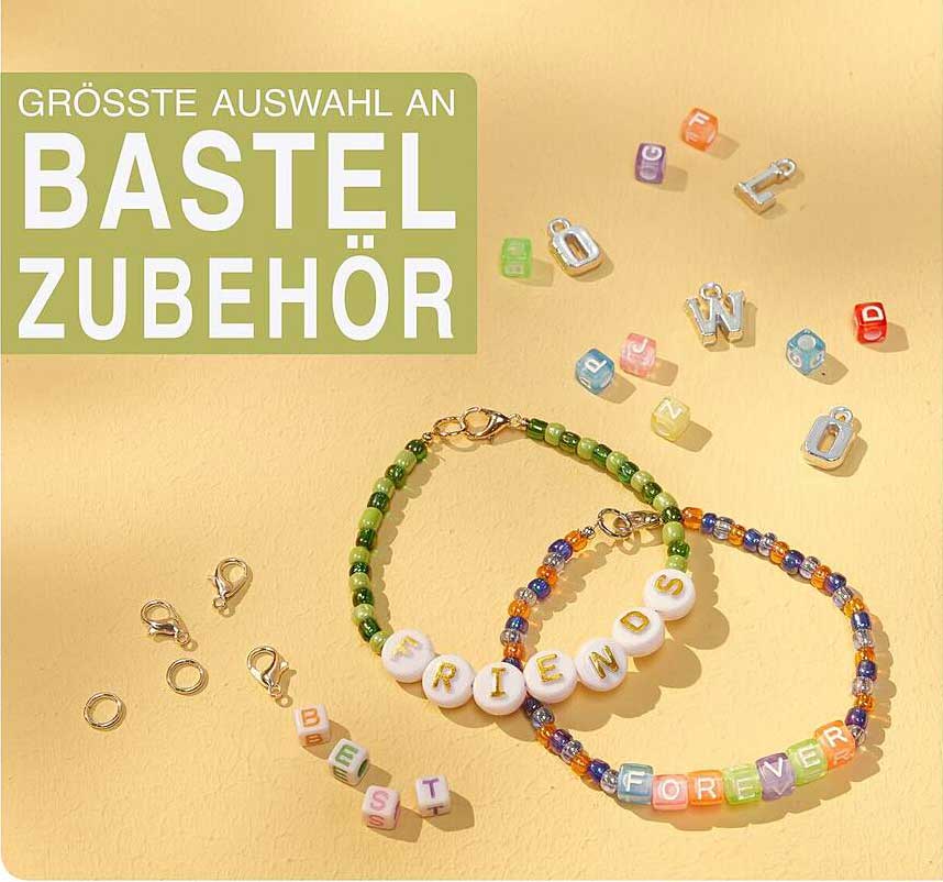 Größte Auswahl an Bastelzubehör