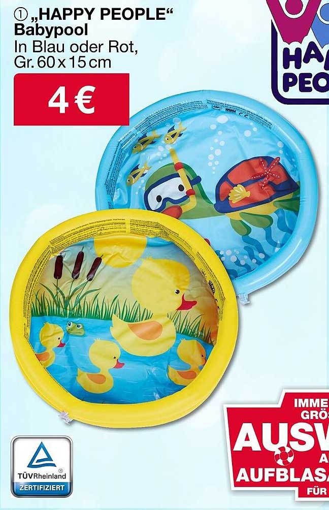 "HAPPY PEOPLE" Babypool