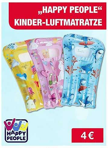 "Happy People" Kinder-Luftmatratze