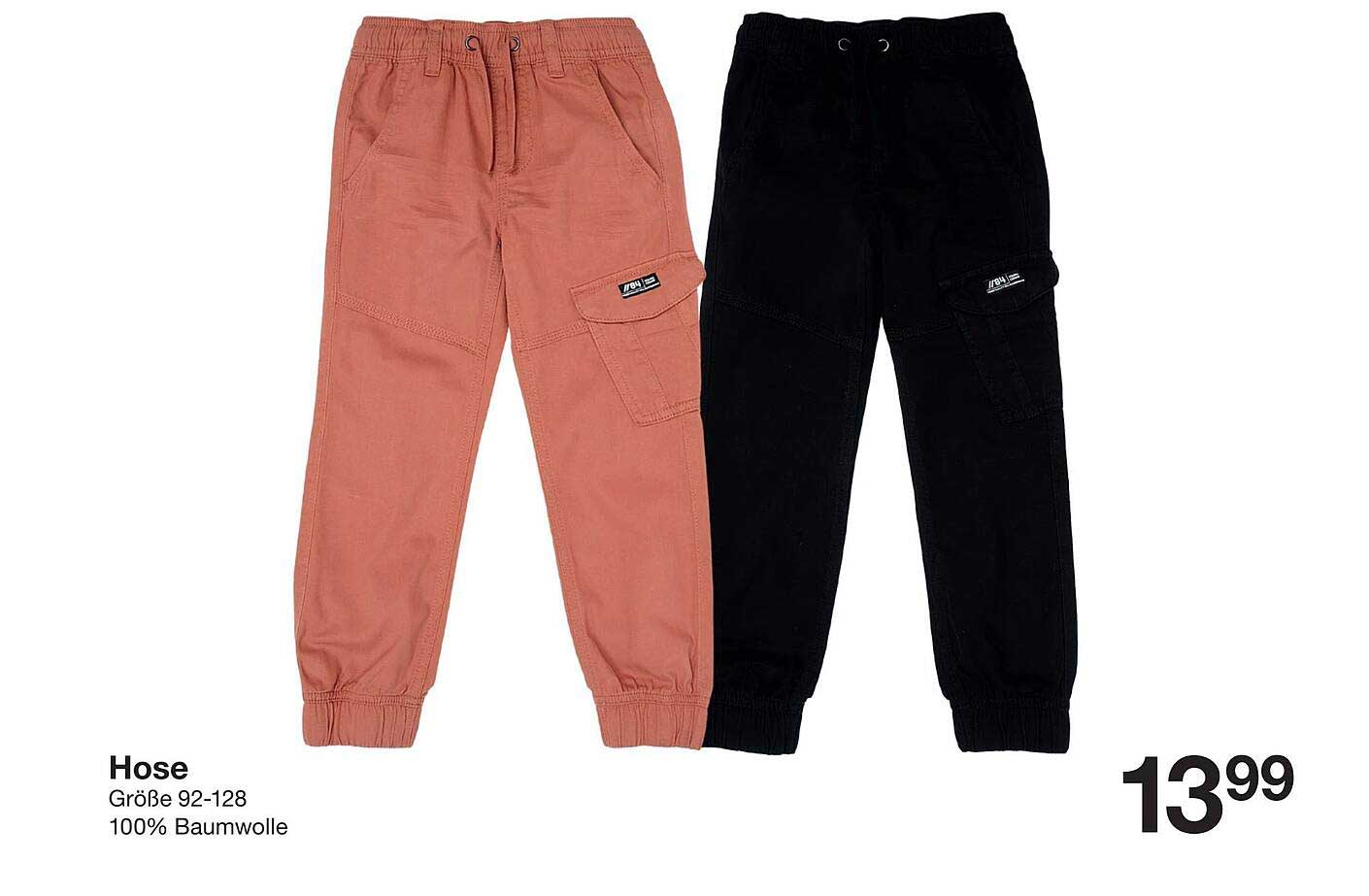 Hose Größe 92-128 100% Baumwolle