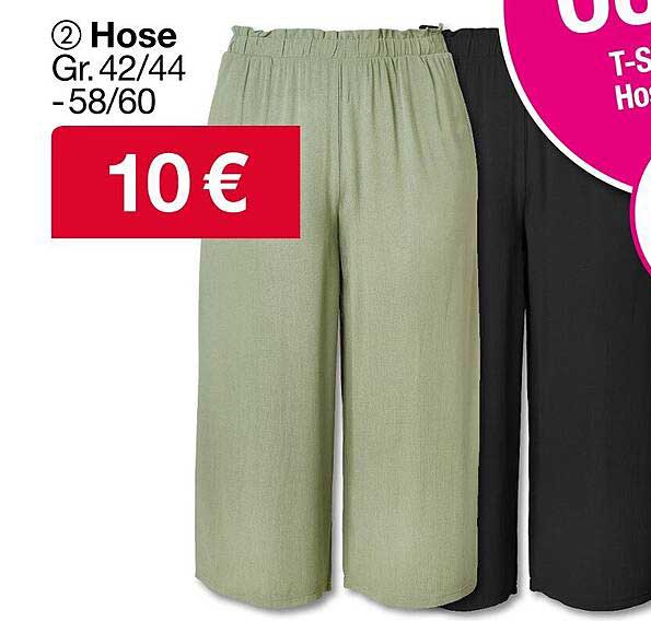 Hose in Größe 42/44 und 58/60