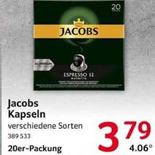 Jacobs Kapseln verschiedene Sorten 20er-Packung