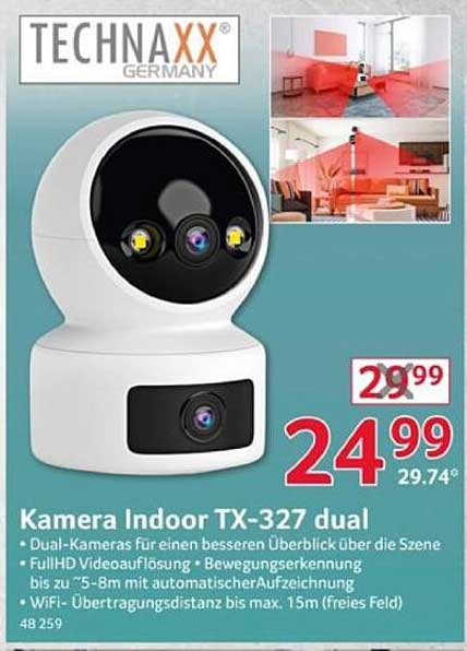 Kamera Indoor TX-327 dual