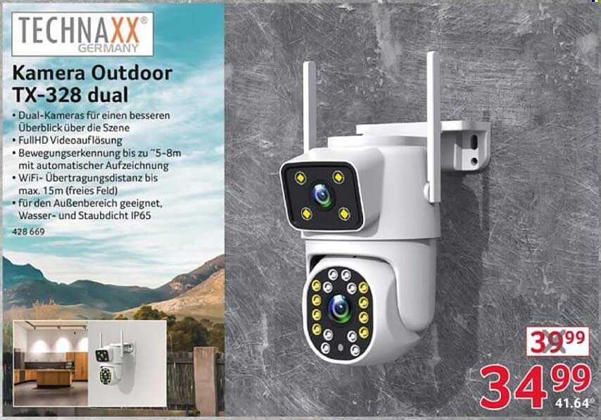 Kamera Outdoor TX-328 dual