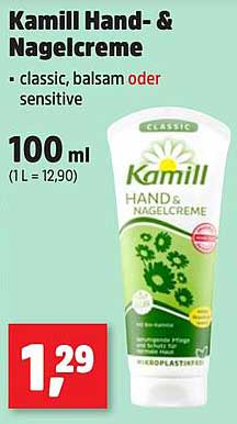 Kamill Hand- & Nagelcreme – classic, balsam oder sensitive