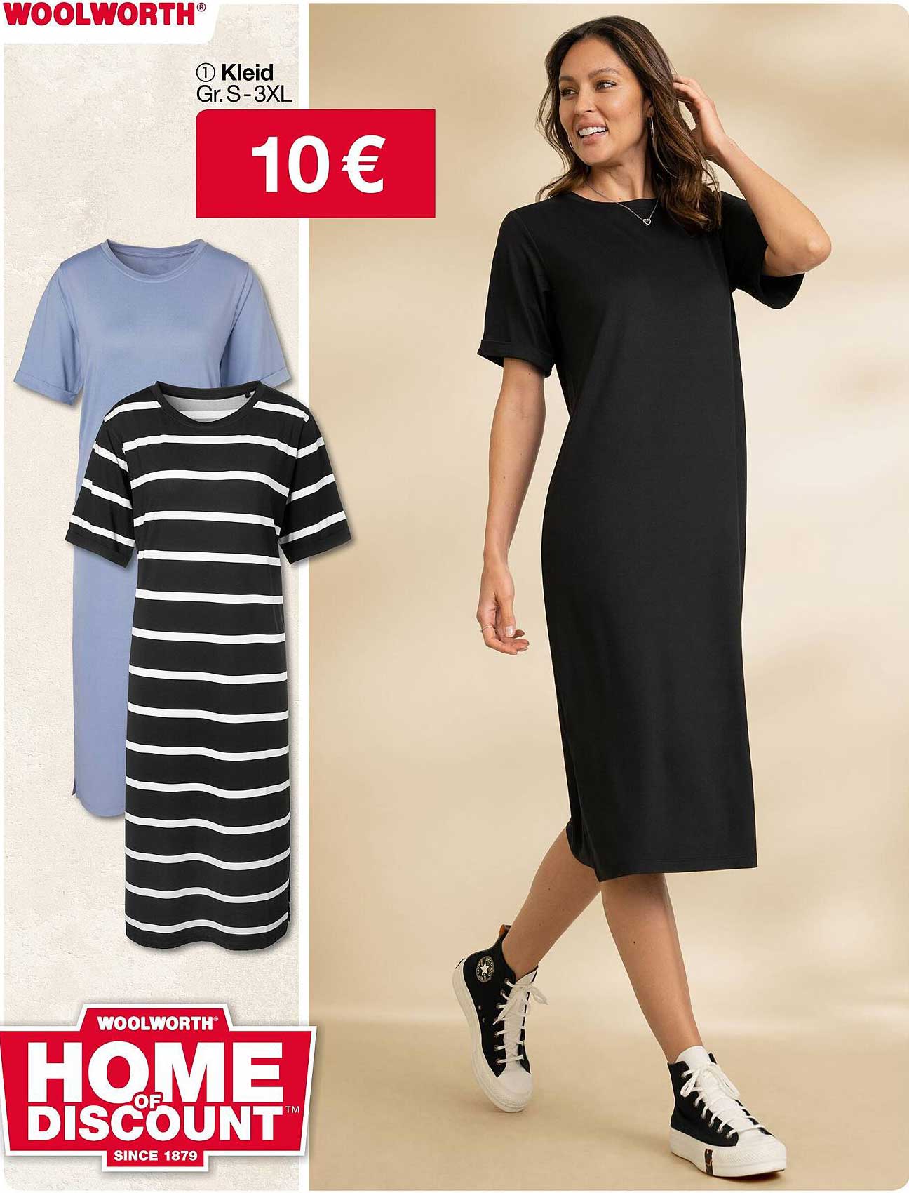 Kleid Gr. S-3XL für nur 10 €