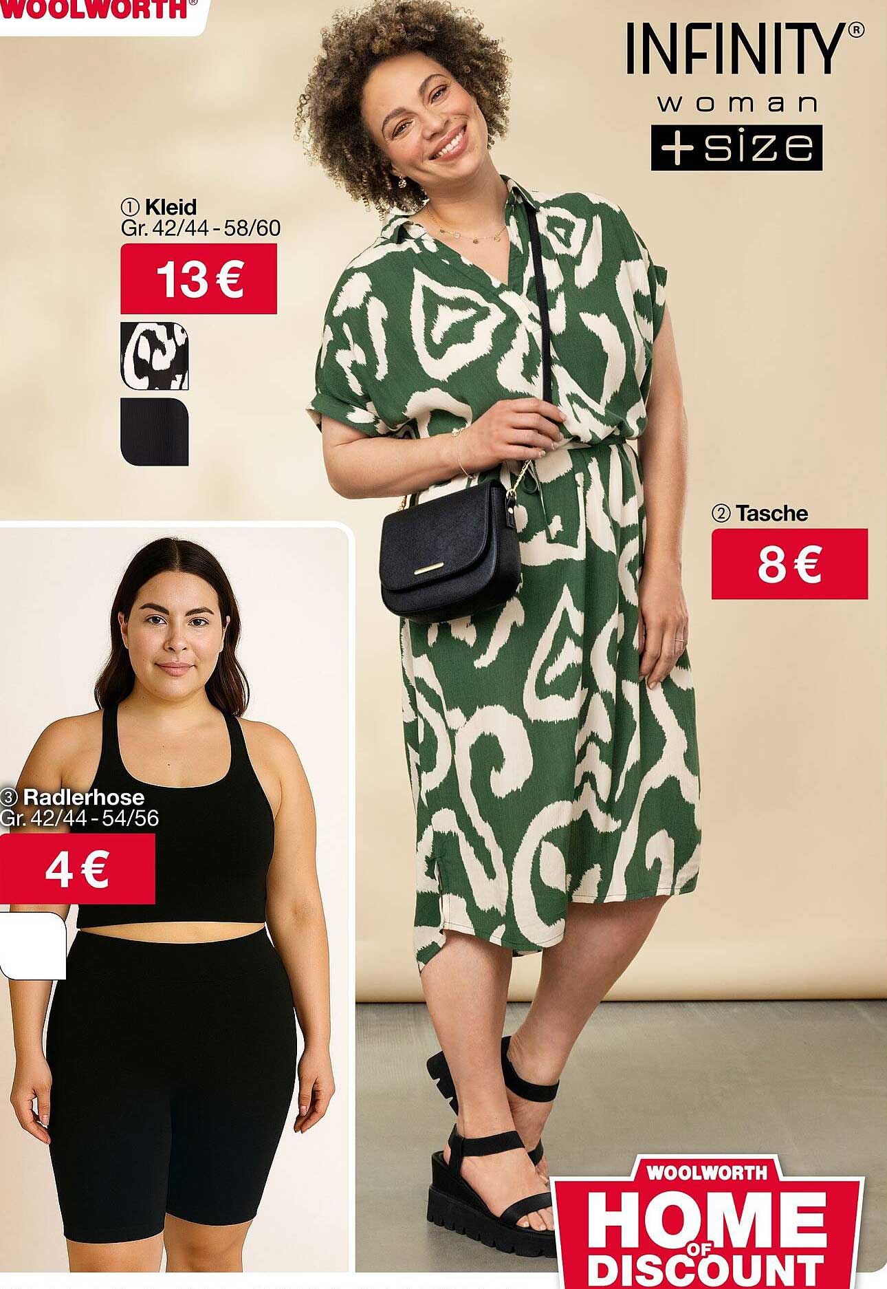Kleid von INFINITY woman + size für 13 €