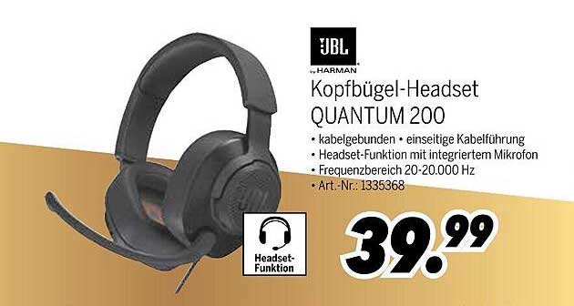 Kopfbügel-Headset QUANTUM 200
