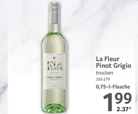 La Fleur Pinot Grigio trocken 0,75-l-Flasche