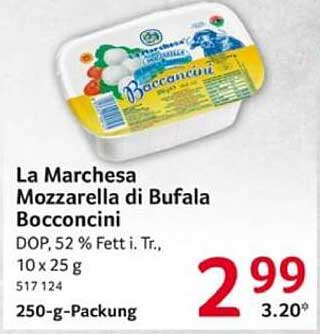 La Marchesa Mozzarella di Bufala Bocconcini