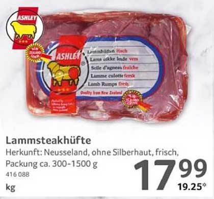 Lammsteakhüfte - Frisch und zart aus Neuseeland