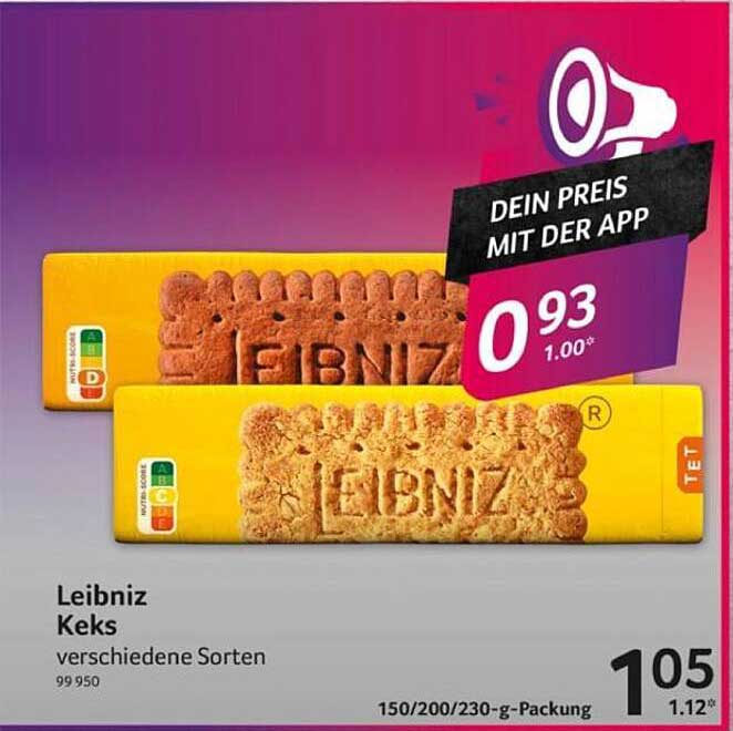 Leibniz Keks verschiedene Sorten