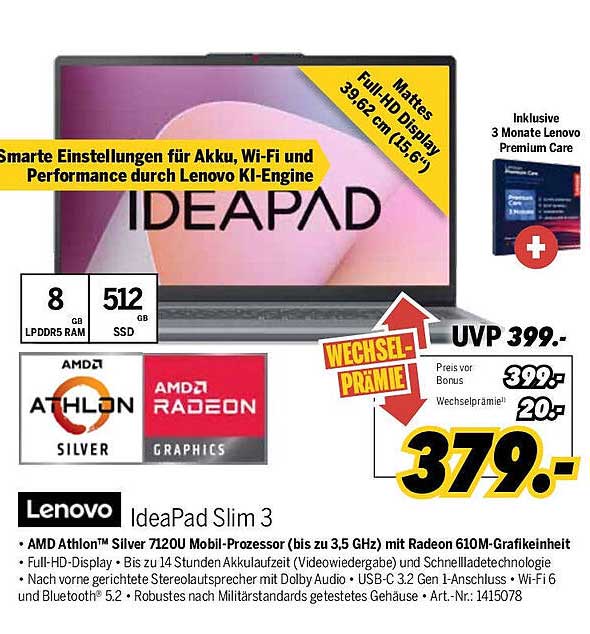 Lenovo IdeaPad Slim 3