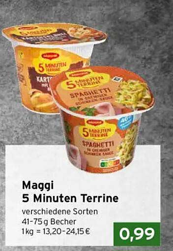 Maggi 5 Minuten Terrine - verschiedene Sorten