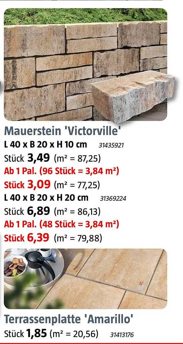 Mauerstein 'Victorville'