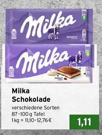 Milka Schokolade verschiedene Sorten 87-100 g
