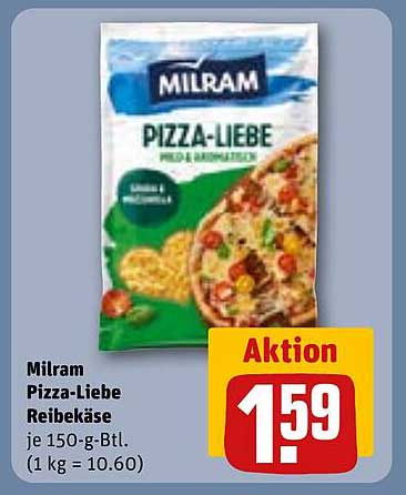 Milram Pizza-Liebe Reibekäse 150 g