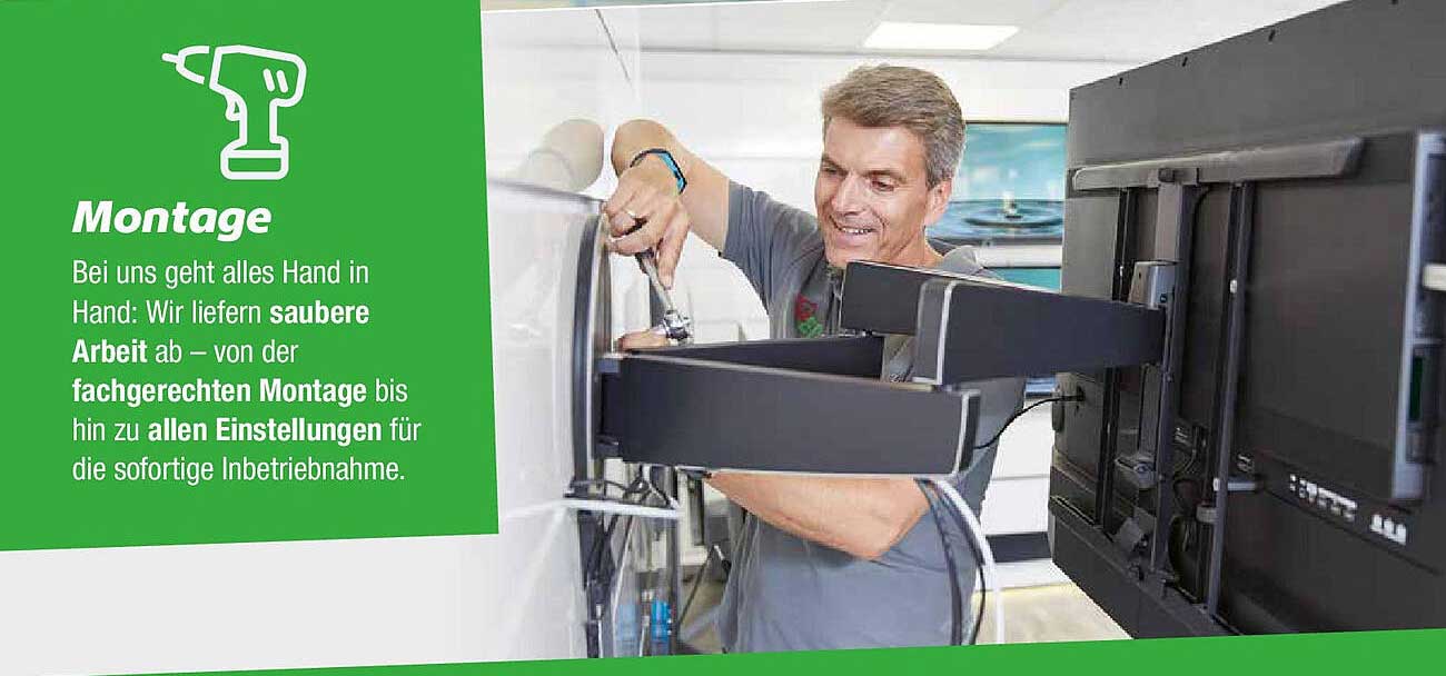 Montage-Service für Ihre Geräte
