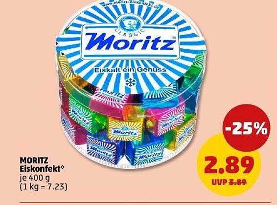 MORITZ Eiskonfekt 400 g - Ein Genuss für jedes Fest