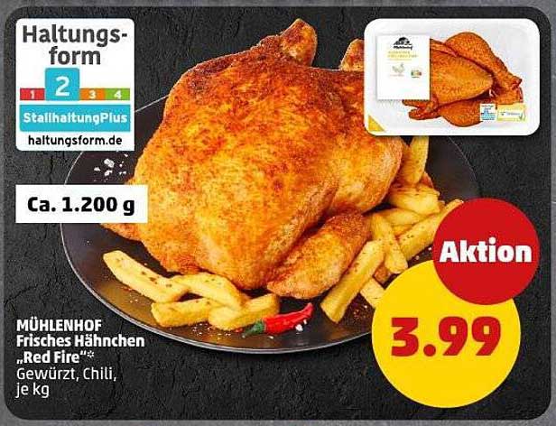 Mühlenhof Frisches Hähnchen 'Red Fire'*