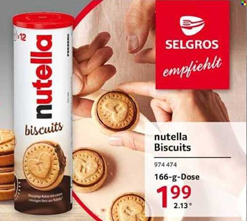 Nutella Biscuits 166-g-Dose